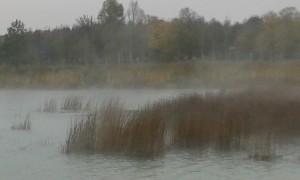 Nebel am Riemer See