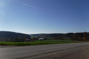 Hügelland in Altbayern