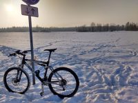 Mountainbike for Schneefeld